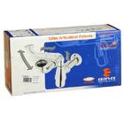 Sifão para Lavatórios articulado cromado Metal 1" 1.1/2" 14cm Esteves