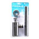 Sifão para Tanques Rígido Cromado Metal 1.1/4'' 1.1/2'' 30cm Fabrimar