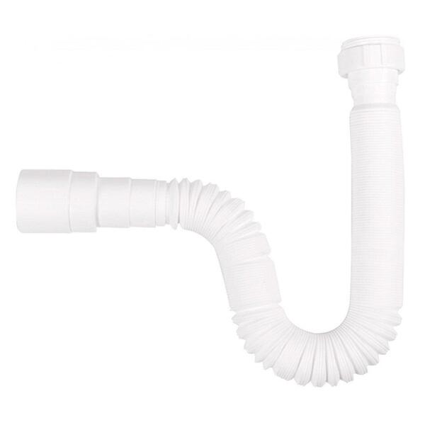Sifão Plastilit Extensível Universal Longo 1,5m Branco Embala