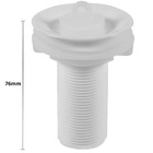 Sifão Sanfonado 61cm Branco + Engate Mangueira Flexível 40cm