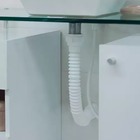 Sifão Sanfonado Ajustável Tubo Multiuso Universal Demima