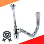 Sifão Sanfonado C/copo Flexível Universal Plastico Cromado Pa