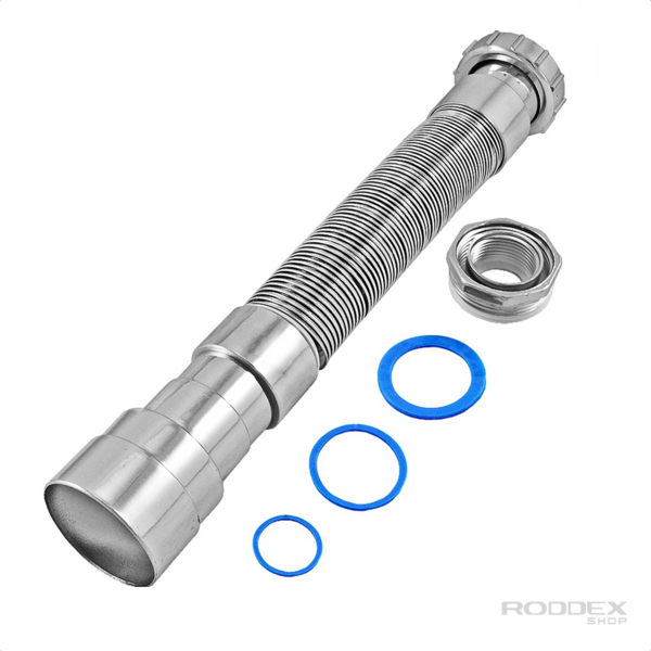 Sifão Sanfonado Cozinha Lavatório Tanque Extensível Ate 70 Cm