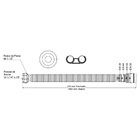 Sifão Sanfonado Extensível Censi 1,5m Preto