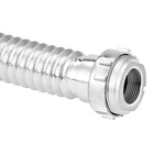 Sifão Sanfonado/extensivo Universal Abs Cromado