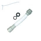 Sifão Sanfonado Flexível Tubo Extensivo 75cm Metasul