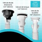 Sifão Sanfonado Multiuso Roscado 72cm - Rosquear E Pronto! Me