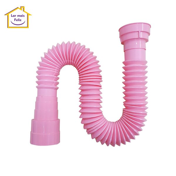 Sifão Sanfonado Multiuso Roscado 72cm - Rosquear E Pronto! Ro