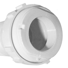 Sifão Sanfonado Pia Flexível Extensível Universal Branco