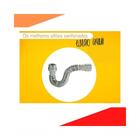 Sifão Sanfonado Pia Flexível Extensível Universal Cromado