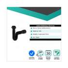 Sifão Sanfonado Pia Preto Banheiro/lavatório Universal 70cm