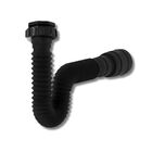 Sifão Sanfonado Pia Preto Banheiro/lavatório Universal 70cm