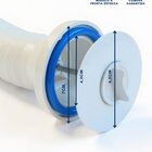 Sifão Sanfonado Tubo Extensivo Flex Com Válvula 70cm Pias Tan