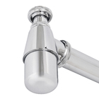 Sifão com Copo para Tanque Metal Rígido Cromado 1.1/4"x1.1/2" Docol