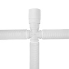 Sifão Triplo Sanfonado/extensivo Universal Abs Branco