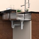 Sifão Tubo Extensivo Duplo Blukit Branco