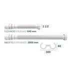 Sifao Tubo Extensivo Universal Branco Porca 030132 Branco