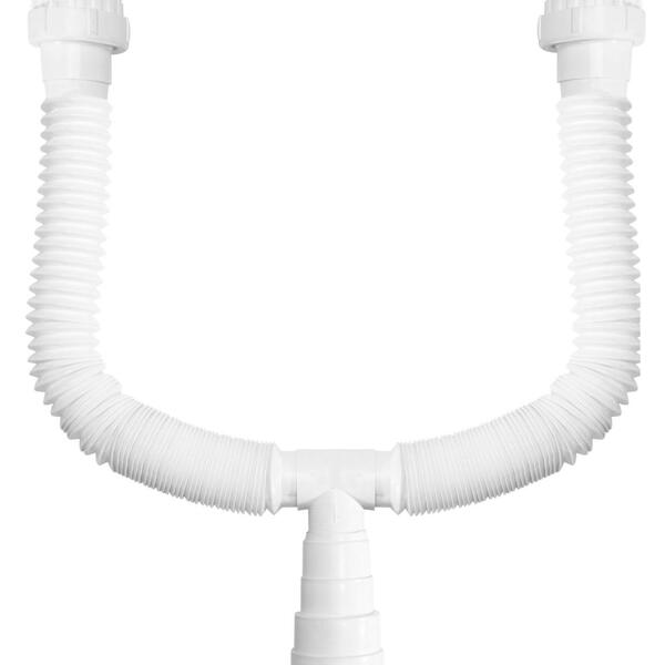 Sifão Universal Ajustável Multiuso Duplo Pingoo.casa