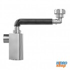 Sifão Universal Parede Com Copo Cromado Abs - 031703