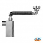 Sifão Universal Parede Com Copo Cromado Abs - 031703