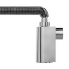 Sifão Universal Parede Com Copo Cromado Abs - 031703