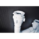 Sifão Universal sanfonado Branco Plástico 1", 1½" e 1¼" 1 ½" e 2" 29,0cm Astra