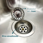 Sifao Universal Sanfonado Flexivel E Valvula 3 1/2 Americana