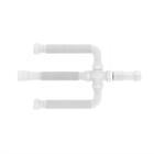 Sifão Universal Triplo 030406 Branco - Blukit