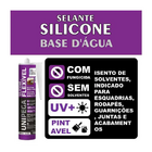 Silicone 400g Híbrido Flexível Base D'água Unipega - Unico