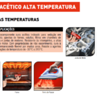 Silicone 50g Alta Temperatura Vermelho Unipega - Unico