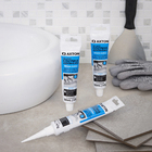 Silicone Acético para Cozinha e Banheiro Branco Bisnaga 47g Axton