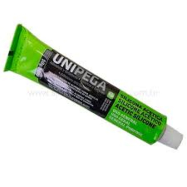 Silicone Acético Transparente Uso Geral Unipega 50G