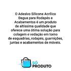 Silicone Acrilico Dagua Para Rodapés E Acabamentos Marrom