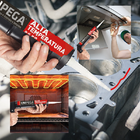 Silicone Alta Temperatura Vermelho 280ml Unipega