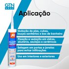 Silicone Branco Acético Autofix 230g