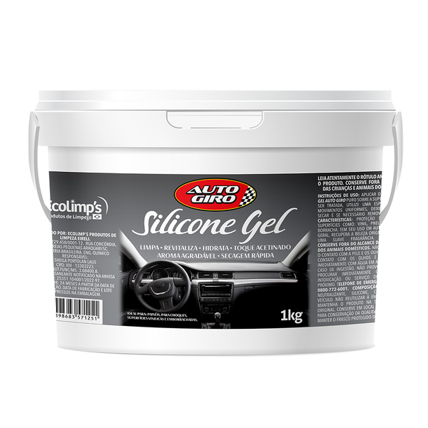 Silicone Gel Perfumado Automotivo Auto Giro - 1kg