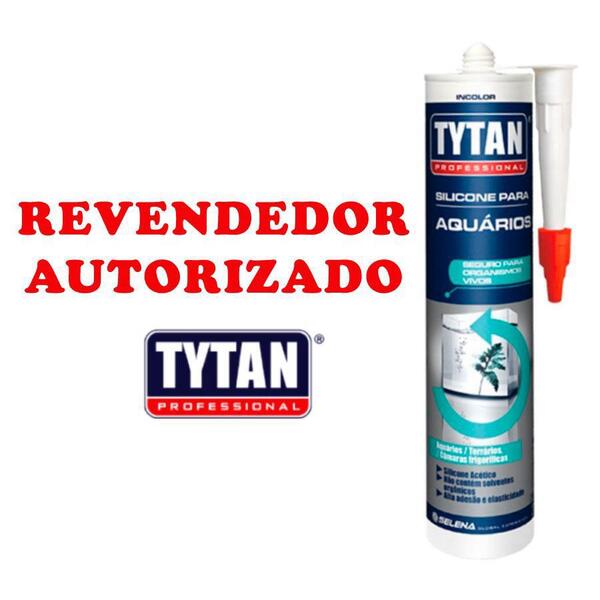 Silicone Para Aquários Vidros Em Geral Profissional 280g Cor