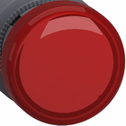 Sinaleiro Led Monobloco Plástico Vermelho 220v Xa2 22mm