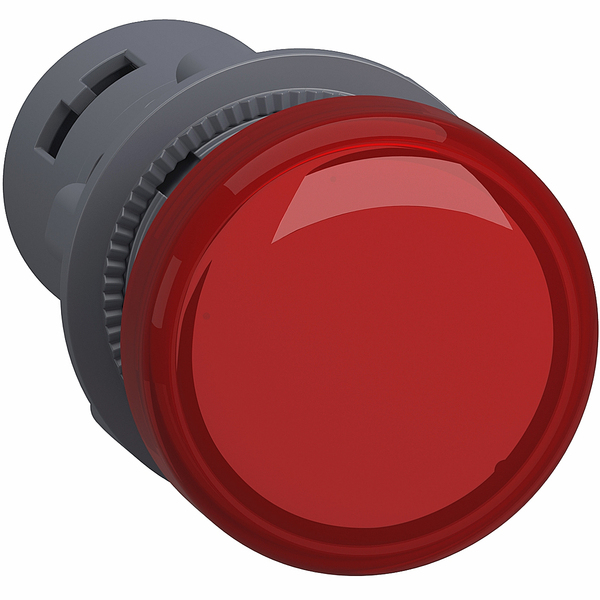 Sinaleiro Led Monobloco Plástico Vermelho 220v Xa2 22mm