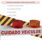 Sinalizador De Garagem Modelo Cupula Toller