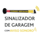 Sinalizador Led De Garagem Slim Sonoro 7 2w Bivolt Ambar/verm