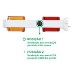 Sinalizador Veicular Led Garagem Entrada E Saída Sonoro