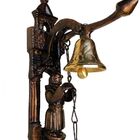 Sineta (sino) Bronze De Parede Modelo Frade Colonial Grande