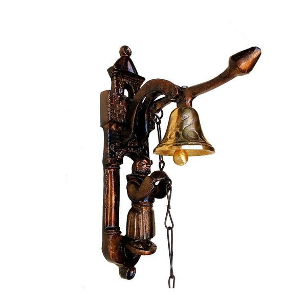 Sineta (sino) Bronze De Parede Modelo Frade Colonial Médio