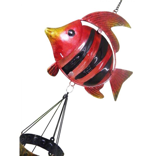 Sino Dos Ventos Relaxamento Forma De Peixe Vermelho (sin-7)