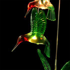 Sino Dos Ventos Solar Beija-flor Led Jardim Varanda Decoraçao