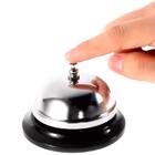 Sino Mesa Campainha Inox Recepção Balcão Hotel Restaurante Br