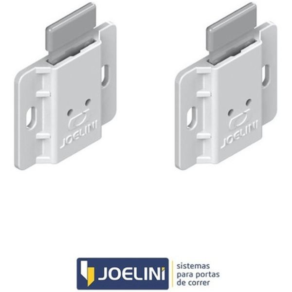 Sistema C/ 2 Und De Guia Mola Porta De Correr Guarda Roupa