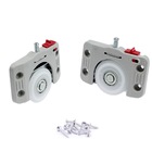 Sistema De Correr P/ Porta Grande Guarda Roupa Joelini 6 Und