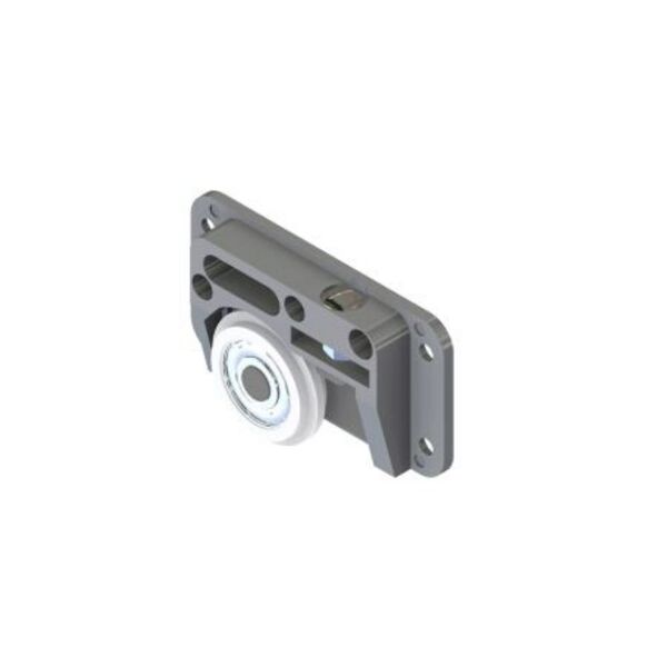 Sistema Deslizante Para Roupeiro Embutido Cm 80 Guia Silence